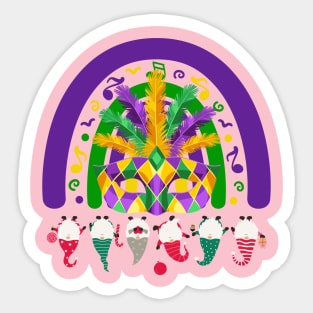 Mardi Gras 2023-Mardi Gras is back Sticker